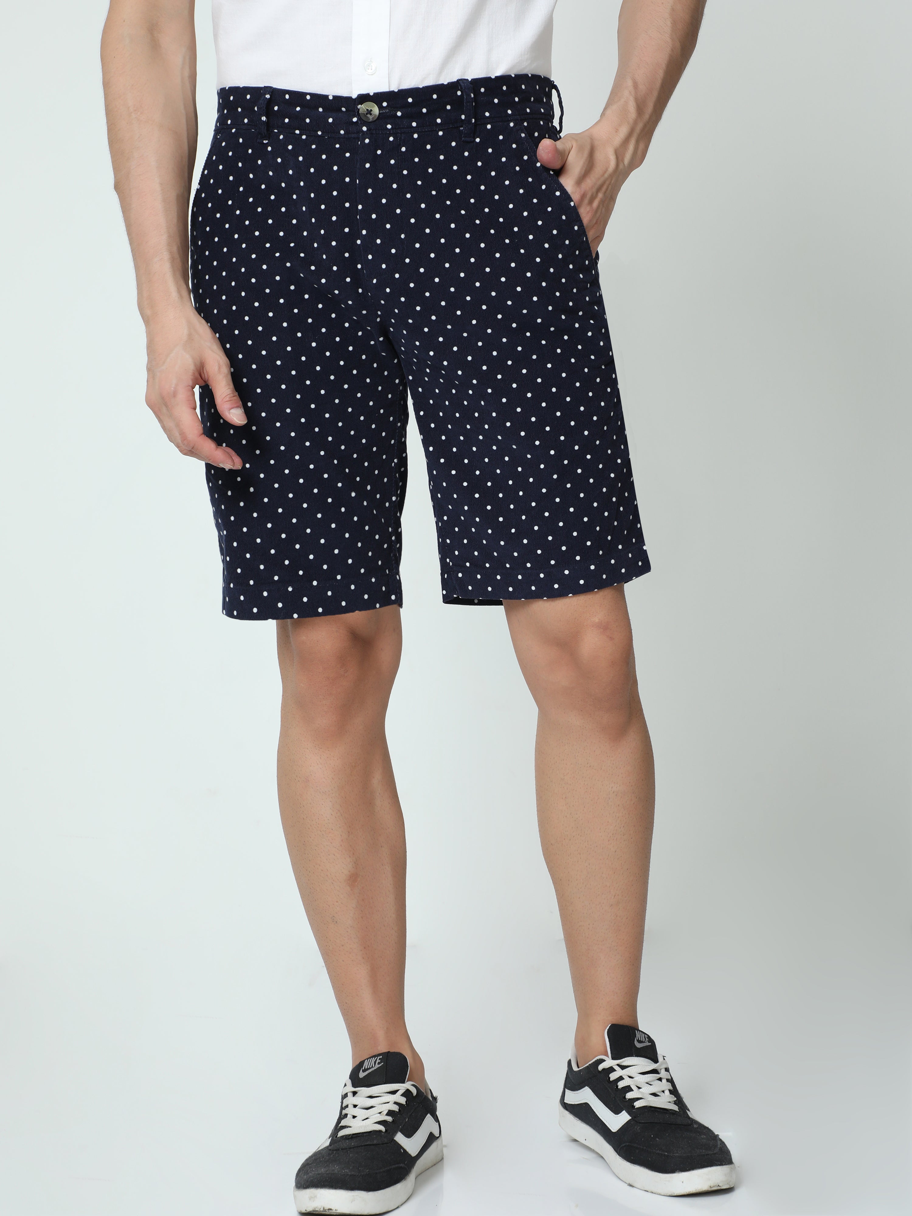 Mens polka dot on sale shorts